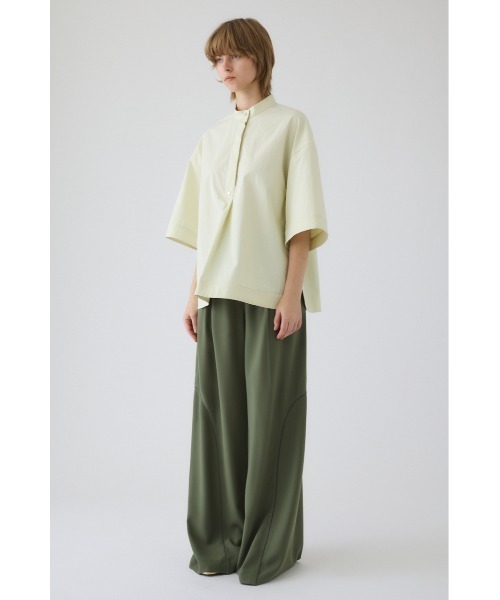 RIM.ARK ブラウス シャツ Band collar detail tops バンドカラー 