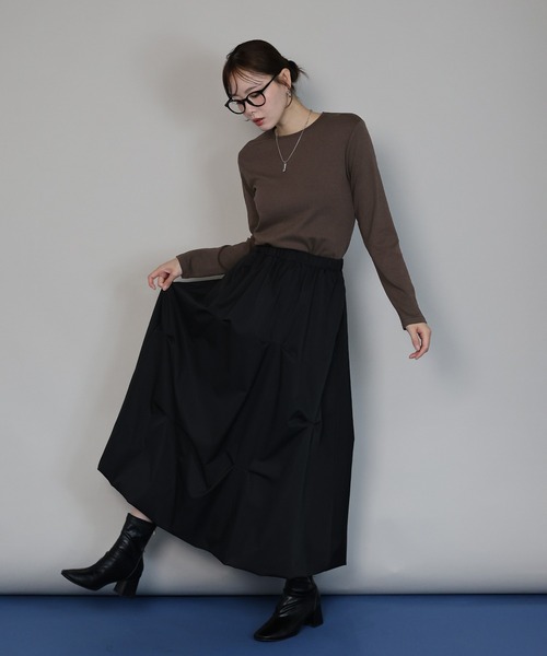 「J by blue」 「able&co」長袖カットソー MEDIUM アイボリー レディース_画像4