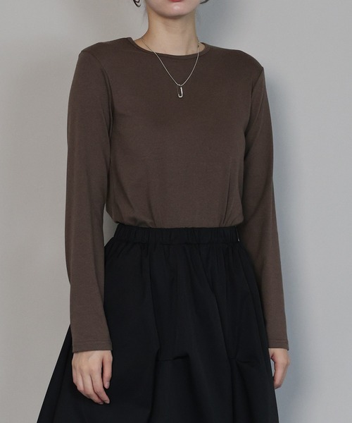 「J by blue」 「able&co」長袖カットソー MEDIUM アイボリー レディース_画像5