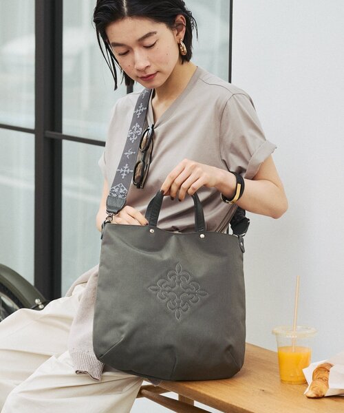 russet（ラシット） 2WAYバッグ FREE ライトグレー レディース