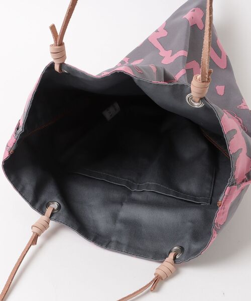 「manipuri」 トートバッグ L グレー レディース_画像4