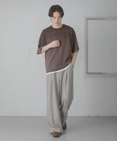 SENSE OF PLACE by URBAN RESEARCH ワイドパンツ パンツ ピン