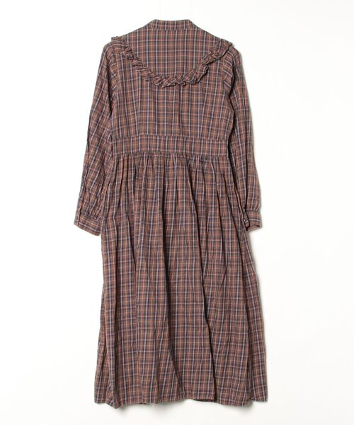 「MILKFED.」 長袖ワンピース ONE SIZE ブラウン レディース_画像2