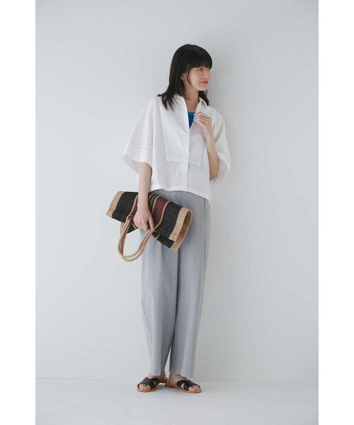 「MAISON BENGAL」 トートバッグ フリ- ブラック系その他3 レディース_画像8
