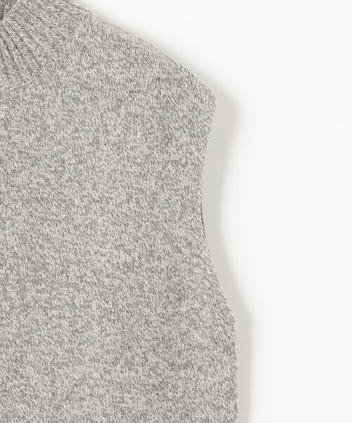 「J.PRESS」 ニットベスト MEDIUM ブラック レディース_画像6