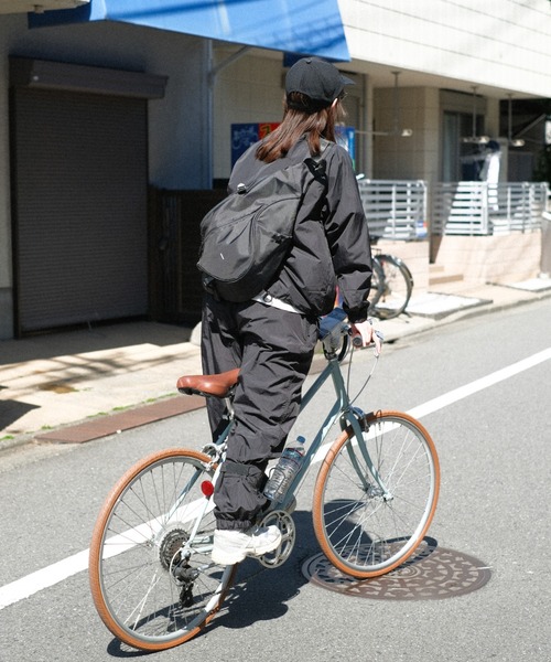 「BROKEN BASE」 パンツ MEDIUM ネイビー メンズ_画像9