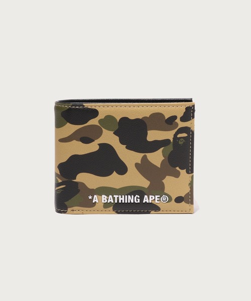 A BATHING APE MINI WALLET ア ベイシング エイプ 財布 A BATHING APE（アベイシングエイプ） 財布 1ST CAMO MINI WALLET