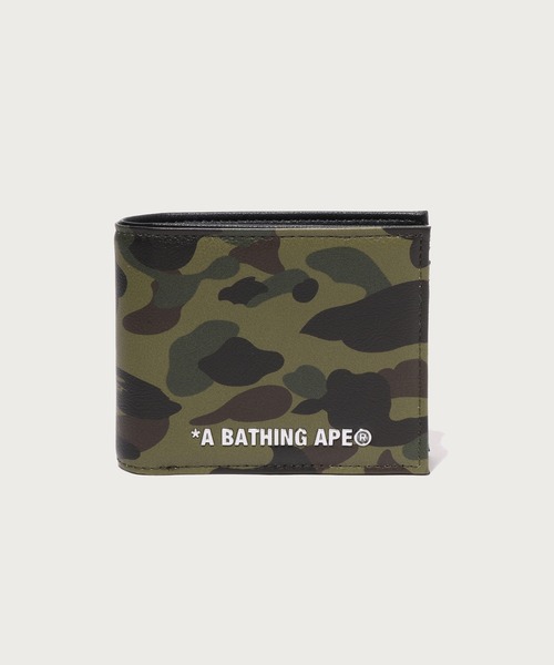 A BATHING APE MINI WALLET ア ベイシング エイプ 財布 A BATHING APE（アベイシングエイプ） 財布 1ST CAMO MINI WALLET