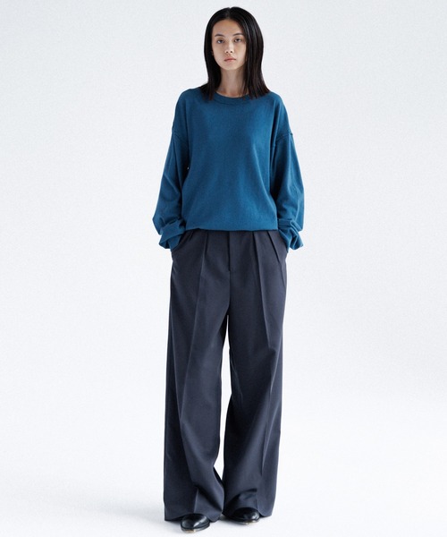 「SINSS」 スラックス MEDIUM チャコール メンズ_画像2