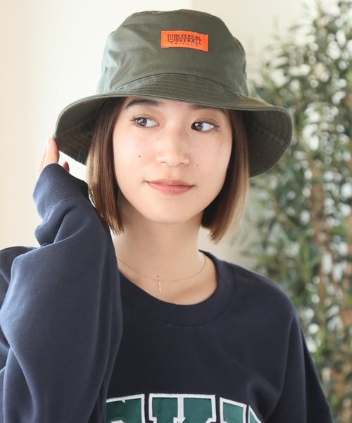 「UNIVERSAL OVERALL」 ハット 58cm ベージュ メンズ_画像5