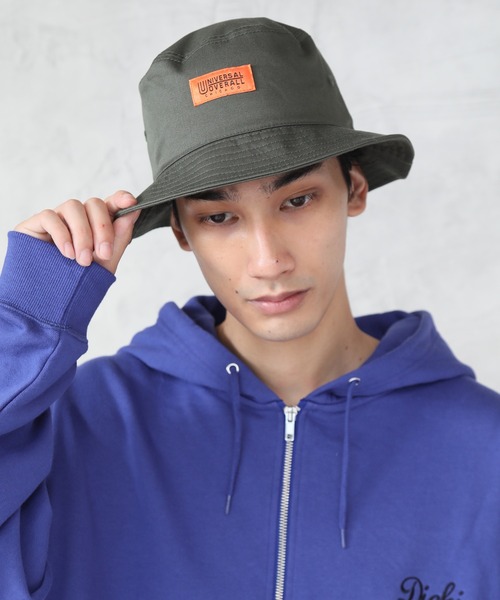 「UNIVERSAL OVERALL」 ハット 58cm ベージュ メンズ_画像6