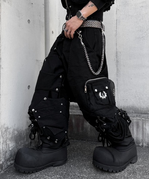 UNIZ ワイドパンツ ジーンズ 「UNIZ」Dragon Slayer Hood Pants
