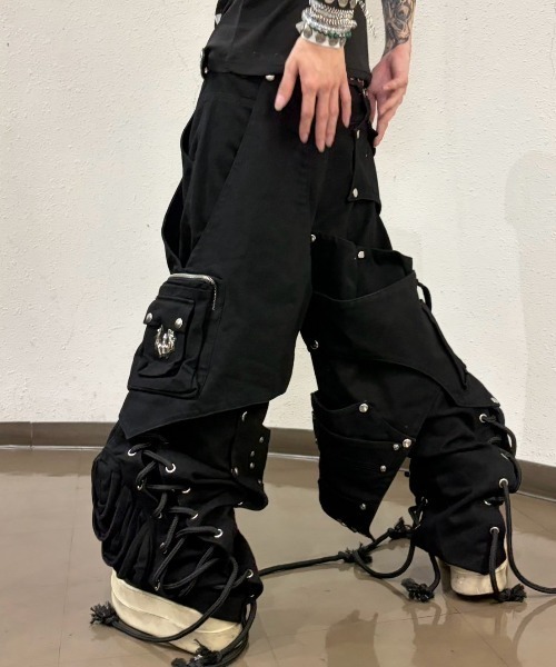 UNIZ ワイドパンツ ジーンズ 「UNIZ」Dragon Slayer Hood Pants