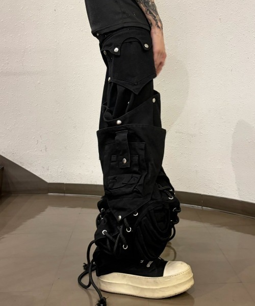 UNIZ ワイドパンツ ジーンズ 「UNIZ」Dragon Slayer Hood Pants