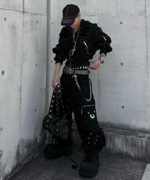 UNIZ ワイドパンツ ジーンズ 「UNIZ」Dragon Slayer Hood Pants