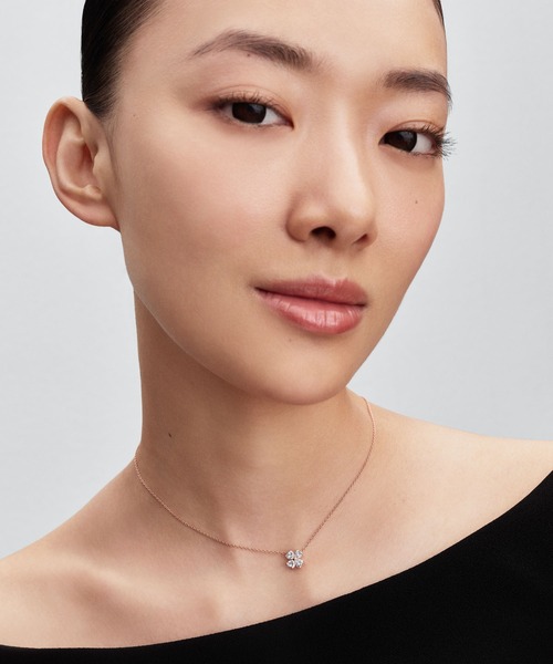 PANDORA（パンドラ） ネックレス スパークリング ラッキー クローバー