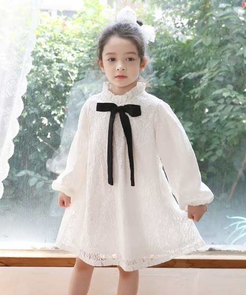 Rora（ローラ） ワンピース マーガレン ワンピース キッズ 子供服 