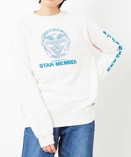 トレーナー スウェット STAR LOGO SWEAT レディース STAR☆ LOGO SWEAT｜CONVERSE TOKYO (コンバーストウキョウ