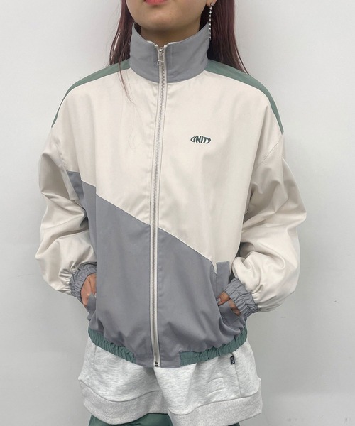 179/WG ジャージ クレイジー切替トラックジャケット レディース
