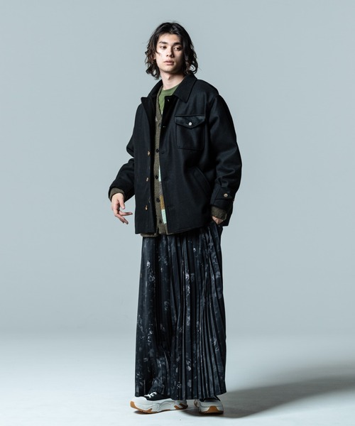 glamb パンツ Evening Flower Pleats Pants / イブニング