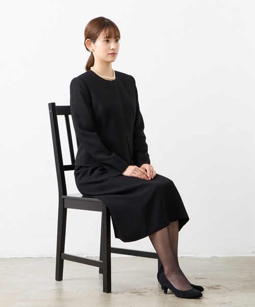 AIMER（エメ） セットアップ 「喪服・礼服」ハイクラス ノーカラー