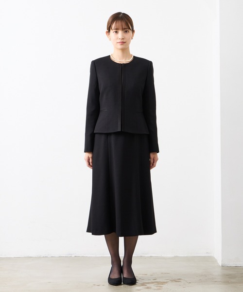 AIMER セットアップ 「喪服・礼服」ハイクラス ノーカラージャケット