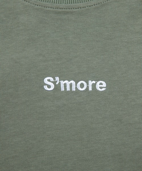tシャツ 2WAY REMOVABLE SLEEVE COTTON CREW NECK BIG S/S T-SHIRT レディース メンズ S'more tシャツ 2WAY REMOVABLE SLEEVE COTTON CREW NECK BIG S