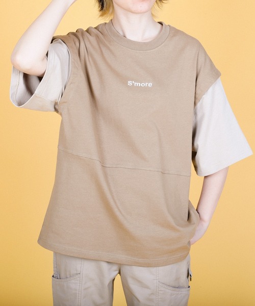 カットソー 2WAY CREW NECK BIG S/S T-SHIRT 2WAY CREW NECK BIG S/S T-SHIRT | スモア(S'more) | マルイ