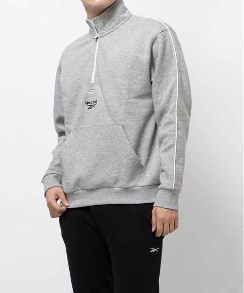 Reebok（リーボック） トレーナー スウェット クォーター ジップ 