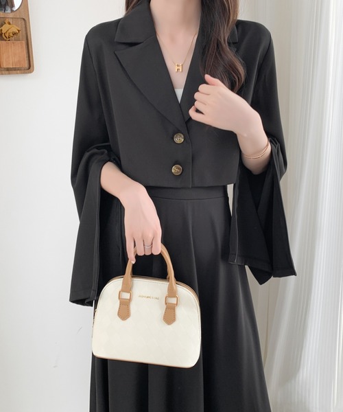 ABITOKYO（アビトーキョー） セットアップ ショート丈袖ファスナー