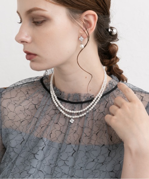 Cupid Heart ネックレス 「Cupid Heart」結婚アクセ♪ビジュー