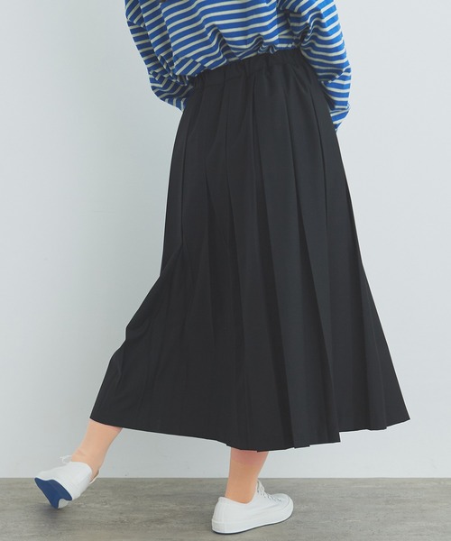 bulle de savon スカート T/R 太プリーツスカート : ZOZOTOWN