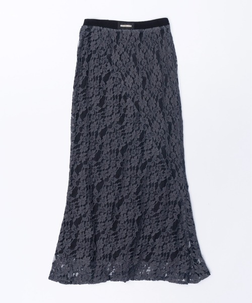 MAISON SPECIAL ホワイトレースロングスカート MAISON SPECIAL スカート Lace Skirt/レーススカート「MAISON