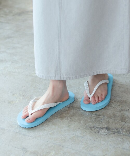 びーさん専用 BEAMS JAPAN サンダル 「UNISEX」九十九 × / 別注 九十九 ビーチ