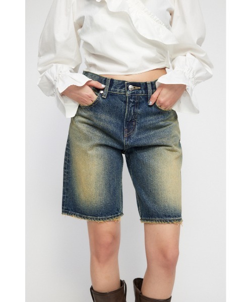 LAGUA GEM ジーンズ デニム デニムパンツ COLOR WASH ハーフ