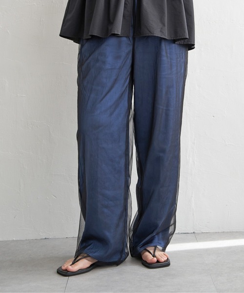 notch. パンツ レイヤードチュールパンツ レディース : ZOZOTOWN Yahoo