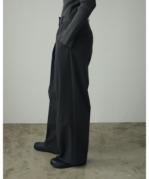 anuke スラックス パンツ Strech Twill Pants レディース