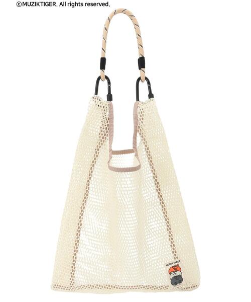 Green Parks エコバッグ ムジークタイガー/カラフルメッシュBag