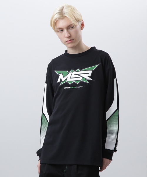 MANASTASH／マナスタッシュ／RE:POLY  L／S TEE MSR MANASTASH/マナスタッシュ/RE:POLY L/S TEE MSR | MANASTASH
