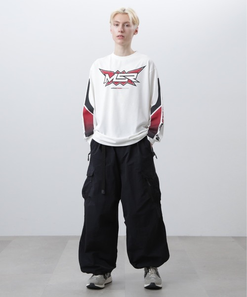 MANASTASH tシャツ MANASTASH/マナスタッシュ/RE:POLY L/S TEE