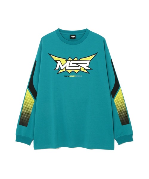 MANASTASH／マナスタッシュ／RE:POLY  L／S TEE MSR MANASTASH/マナスタッシュ/RE:POLY L/S TEE MSR | MANASTASH