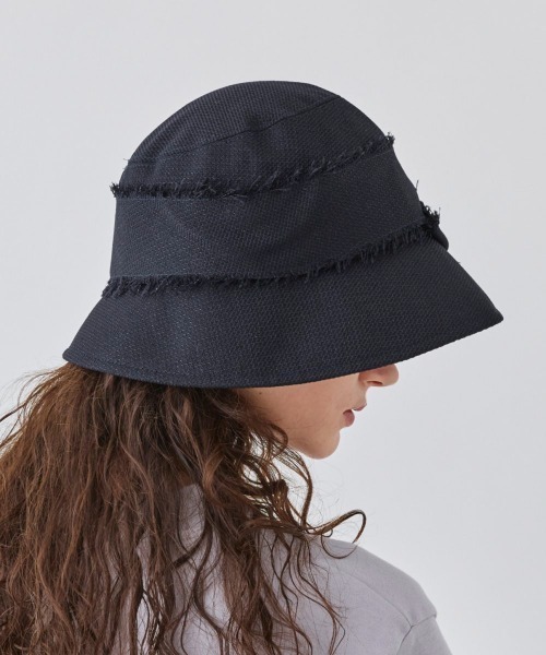 Chapeau d' O 帽子 ハット Twisted Ribbon Cloche