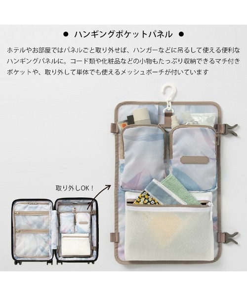 W＆.Day/Night スーツケース W＆.Day/Night(ダブルアンド