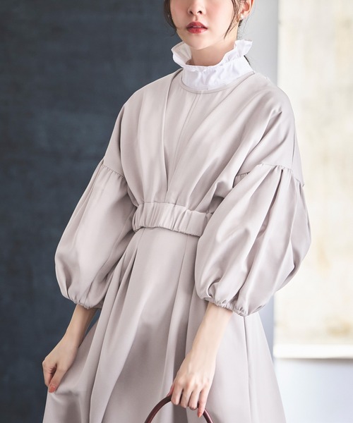 RUIRUE BOUTIQUE ワンピース ストレッチ マルチWAY ｜ ショート