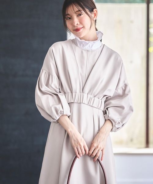 RUIRUE BOUTIQUE ワンピース ストレッチ マルチWAY ｜ ショート