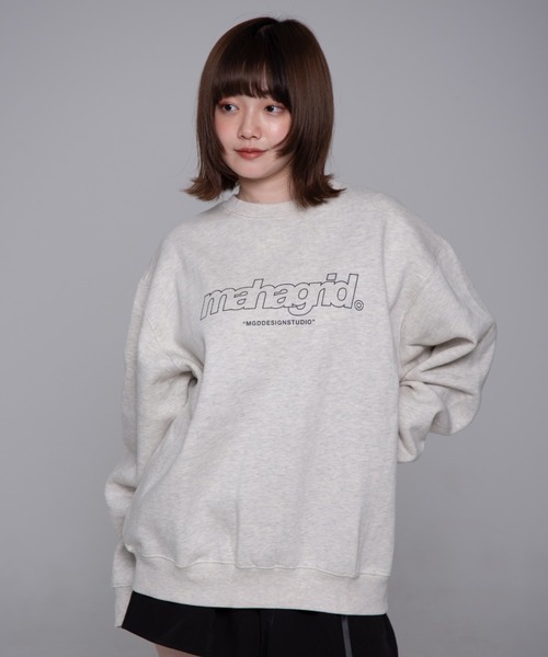 MAHAGRID トレーナー スウェット 「mahagrid/マハグリッド