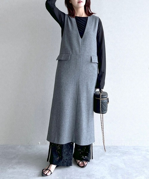 mysty woman パンツ サイドラインレースパンツ 149254