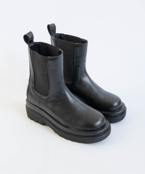 【未使用】ファミリア　サイドゴアブーツ　18.0 ブーツ サイドゴアブーツ レディース : ZOZOTOWN Yahoo!店 - 通販