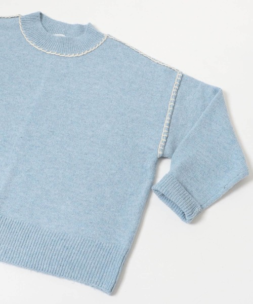ITEMS URBANRESEARCH ニット セーター ステッチクルーネック