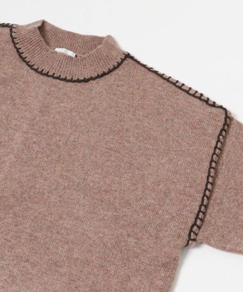 ITEMS URBANRESEARCH ニット セーター ステッチクルーネック